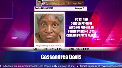 Mugshot TV - Live Arrest Booking Video Stream