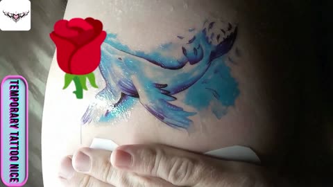 bueaty whale tattos#temporarytattoo #temporarytattoos #temporarytattosticker