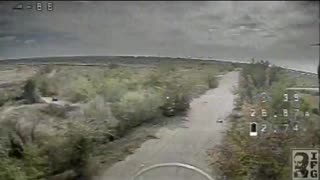 Chaos Erupts Along Stretch of Road As Multiple Russian Vehicles Are Hit
