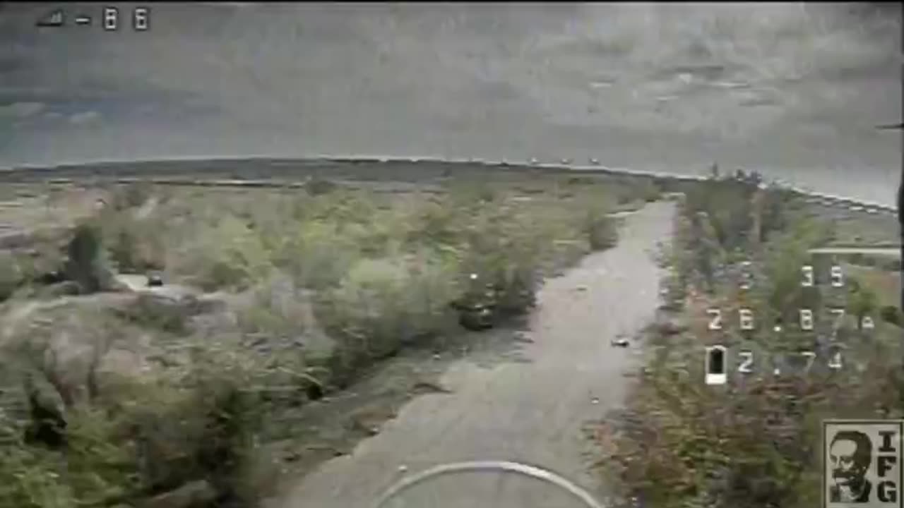 Chaos Erupts Along Stretch of Road As Multiple Russian Vehicles Are Hit