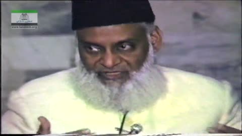 Dars-e-Quran Surah Al-Mujadilah By Dr Israr Ahmed (Tarbiyat Gah December 1986) 2/6 | 13-002