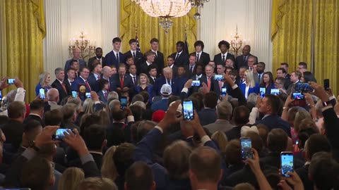 President Trump Welcomes the 2025 Men's NCAA Basketball Champions, The University of Florida Gators