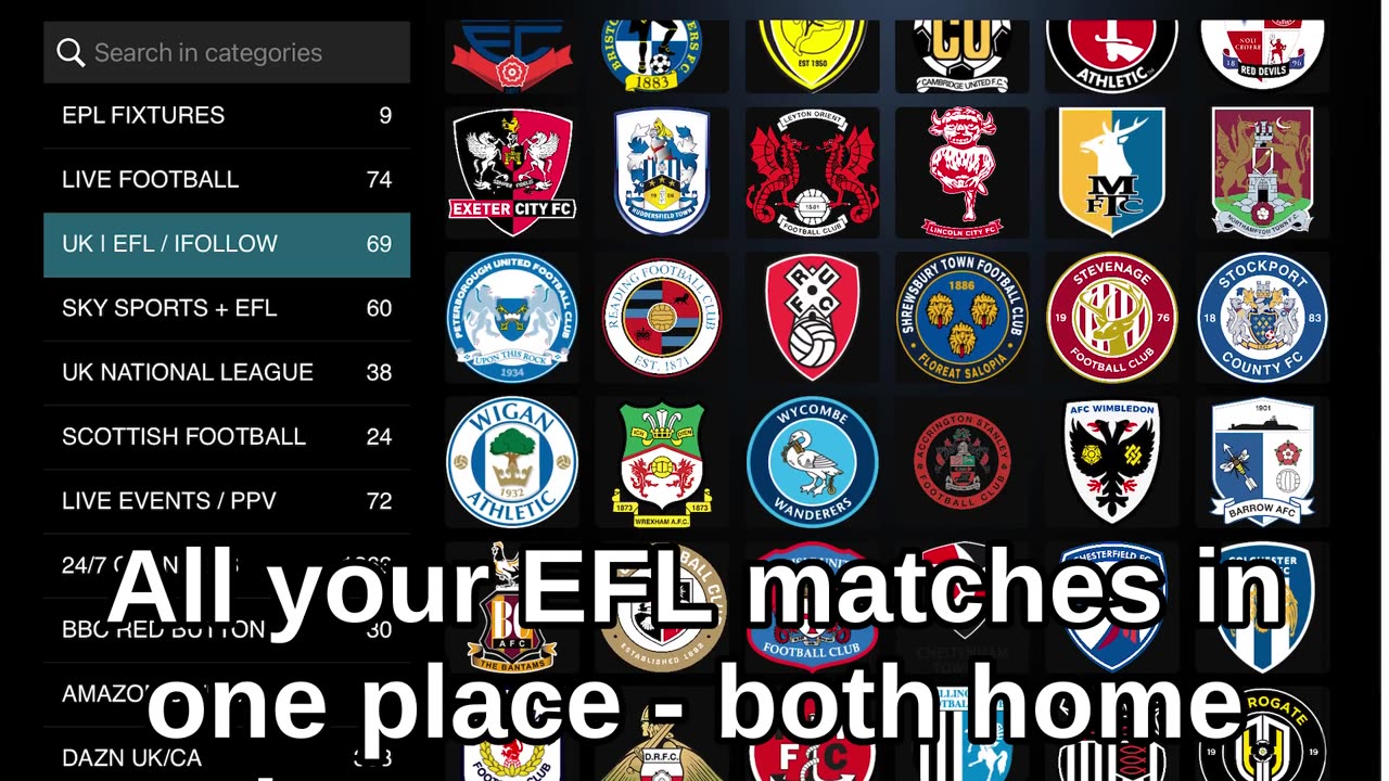 Watch Football Abroad.