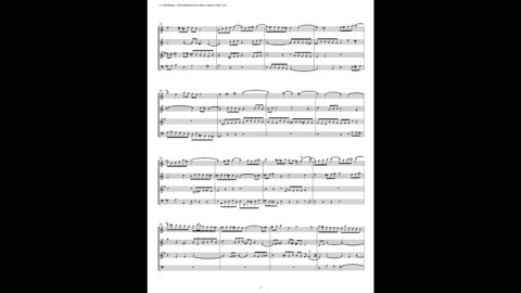 J.S. Bach - Well-Tempered Clavier: Part 1 - Fugue 14 (Double Reed Quartet)