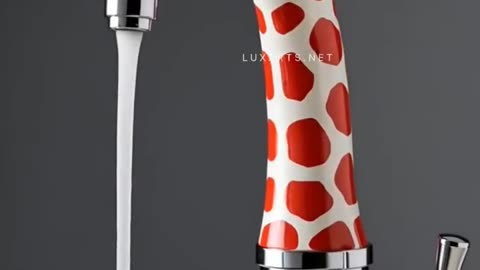 Add a touch of whimsy to your space with this Giraffe Faucet! 🦒
