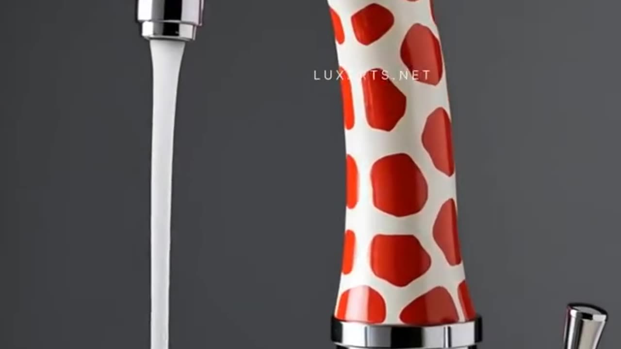 Add a touch of whimsy to your space with this Giraffe Faucet! 🦒