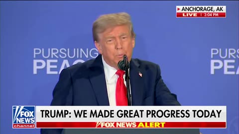 WATCH: President Trump Full Remarks With Vladimir Putin In Alaska
