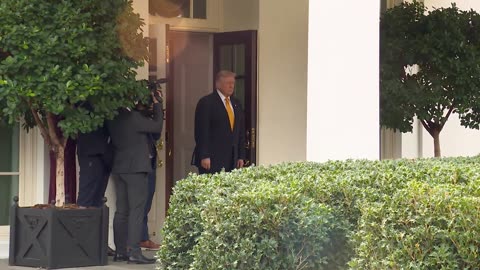 President Trump Greets the Prime Minister of Hungary
