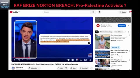RAF BRIZE NORTON BREACH Pro-Palestine Activists ?