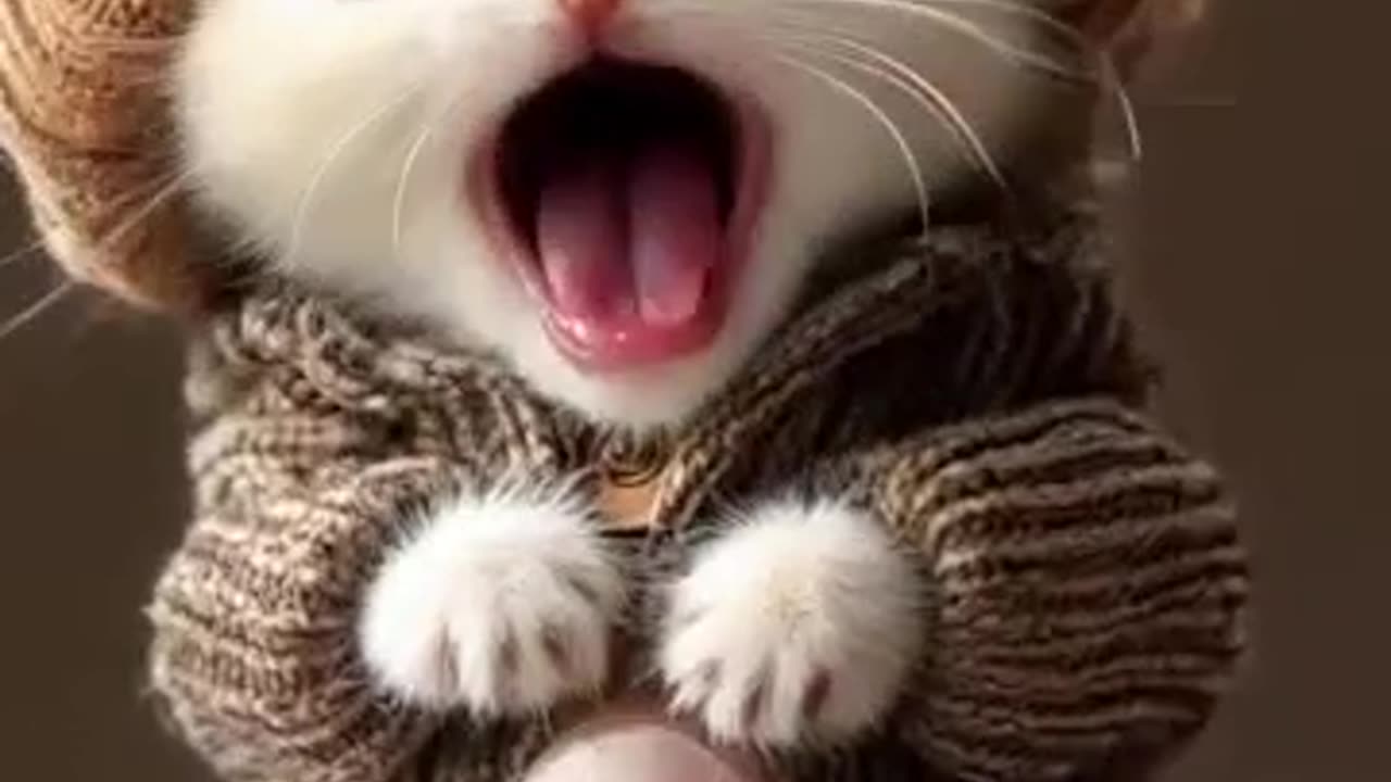 WOW🙀 This Little Tiger Acts Just Like a House Cat!