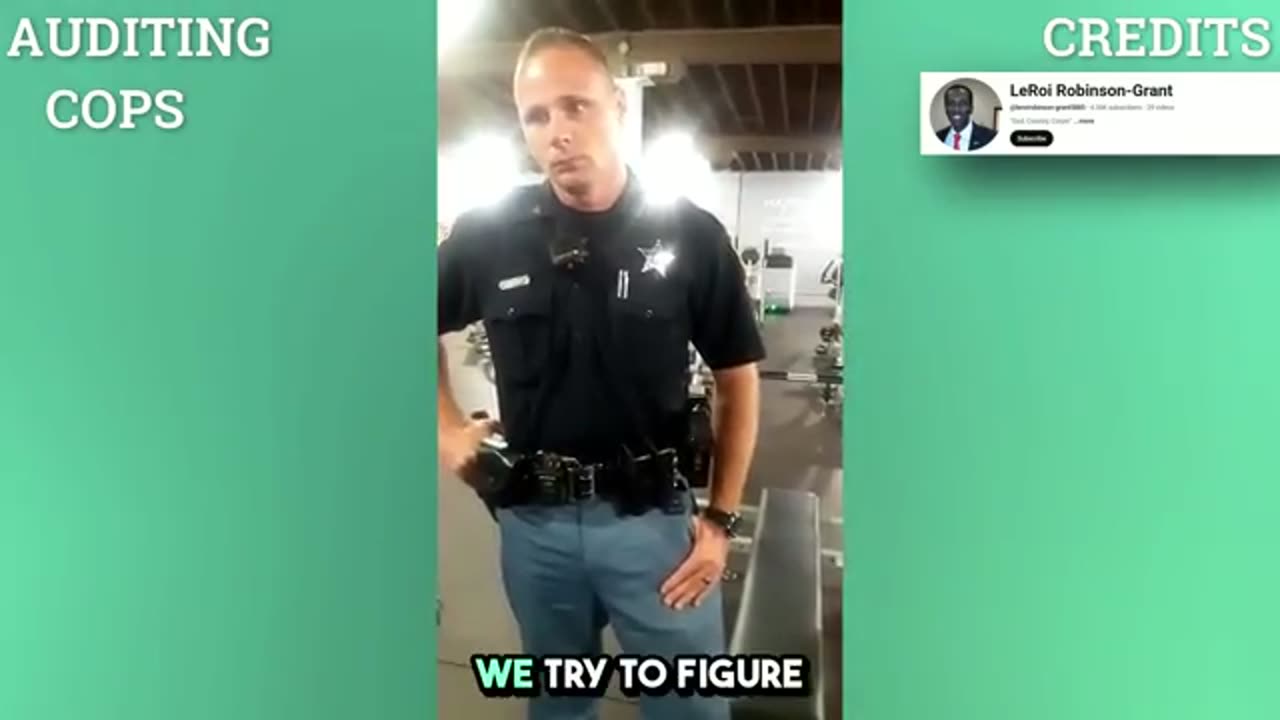 Cop Confronts A Black Man For Exercising Alone In Gym But Ends Up Exposing Himself