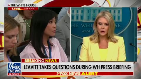 Press Secretary Faces Questions Over Tariff Conflicts and Price Impact