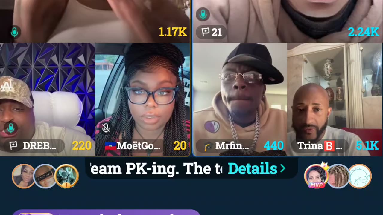 SALLY DEFINITELY RUNNING THIS 3V3 PK