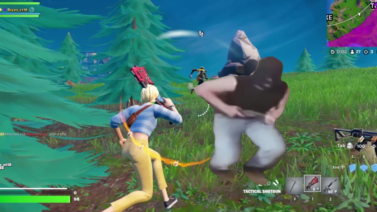 BRO DID THE SNEAKY ATTACK #fortnitememes