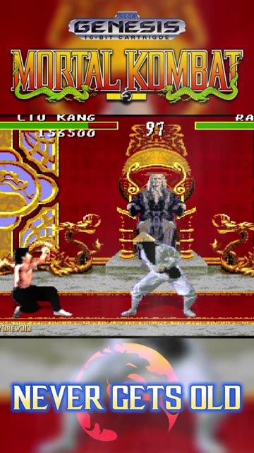 🎬🐉NEVER GETS OLD || MORTAL KOMBAT (SEGA GENESIS)🍕🎮 #Gameplay #MortalKombat #Gaming #RetroGaming