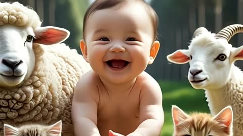 Baby and his Friends Get a Funny Surprise! 😂