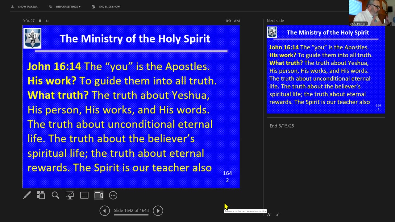 Sunday June 22, 2025 Life of the Messiah 173: Beatitudes cont.