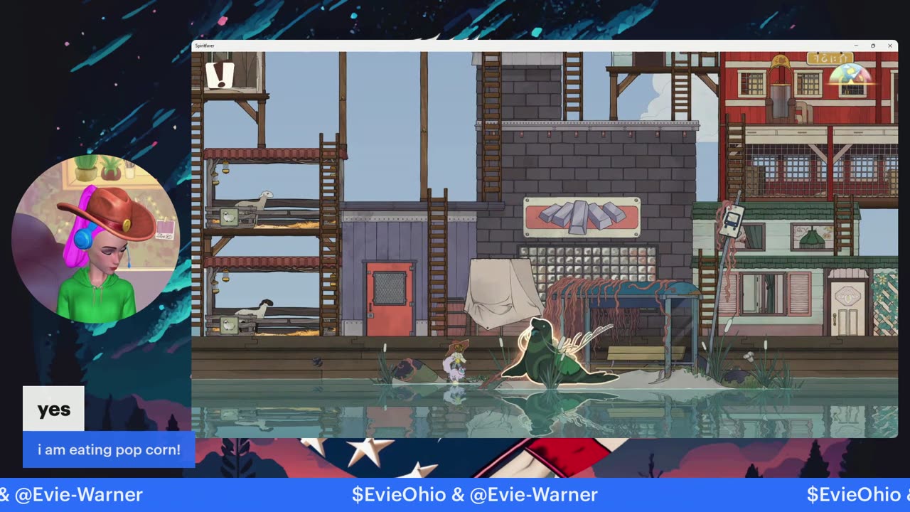 Playing Relaxing Game Spiritfarer