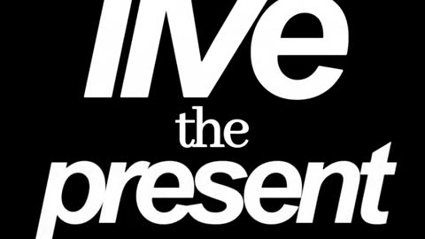 Live the present Motivation RA Talks