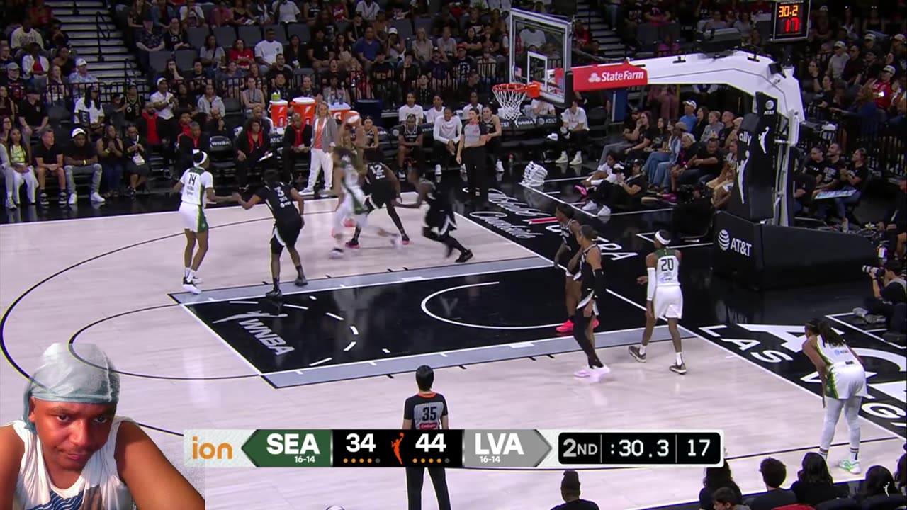Birthday Buckets! Las Vegas Aces vs. Seattle Storm | FULL GAME HIGHLIGHTS | August 8, 2025 Reaction