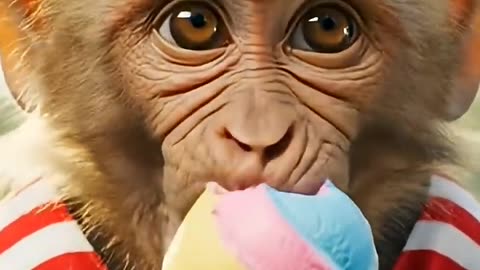 Ice Cream Craziness! 🍨😺 AI Animals Go Wild!