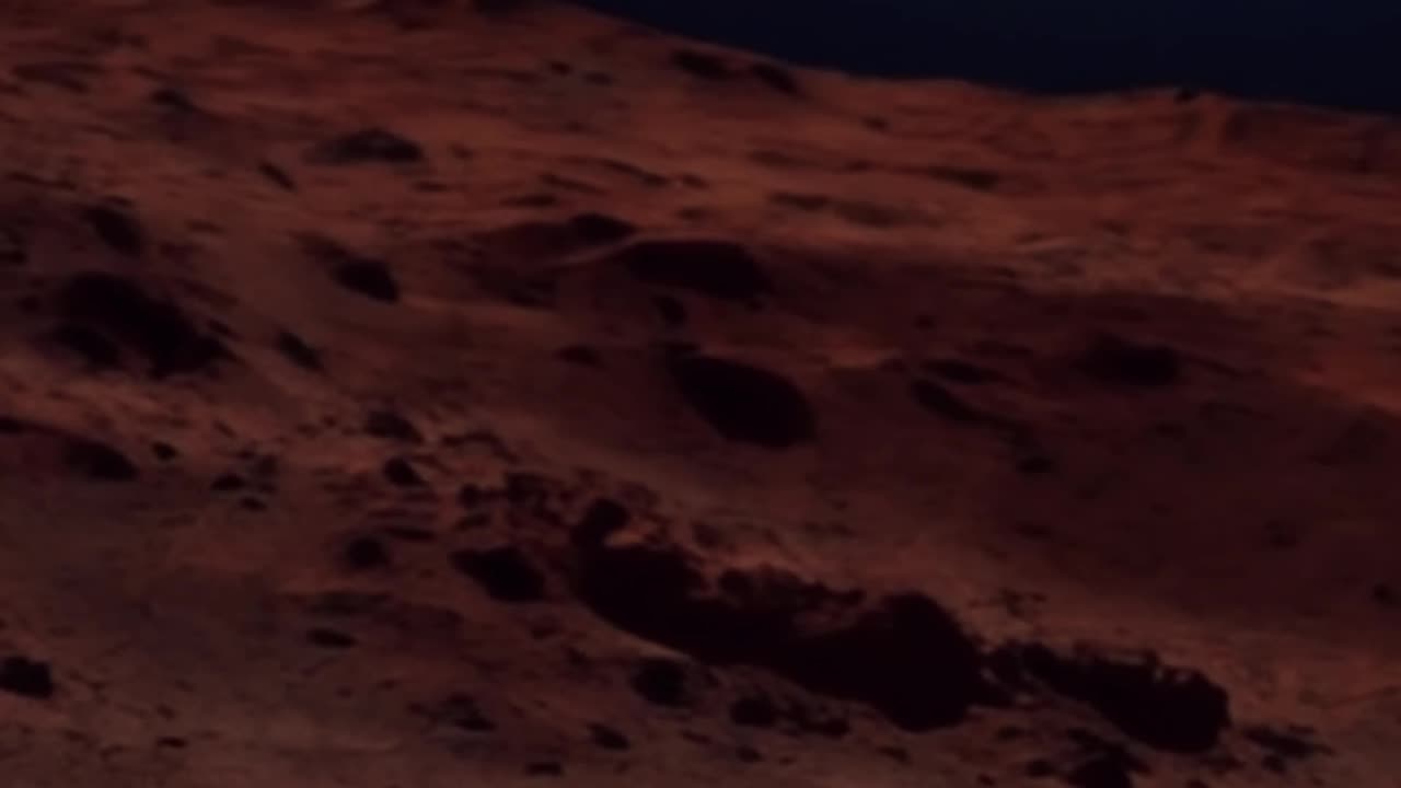 View of space with Earth from Mars #viralvideo #viral #spacefantasy