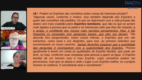#260 O Livro dos Médiuns- Cap.26 - "Perguntas que se podem fazer aos Espíritos", 5ª parte