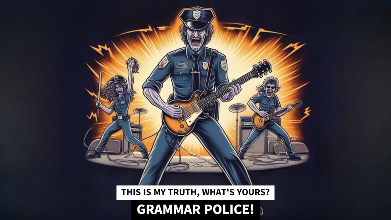 GRAMMAR POLICE!