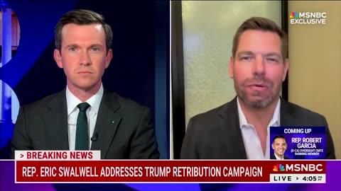 Eric Swalwell responds to DOJ criminal referral by saying it’s motivated by revenge