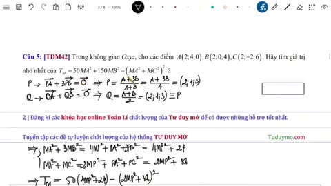chữa "TDM12Y29. Cực trị tâm tỉ cự "