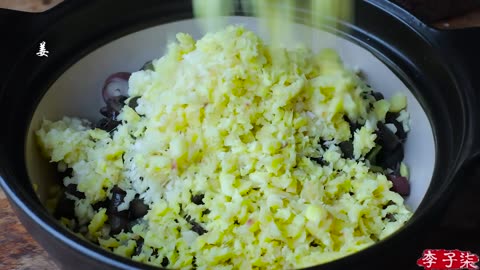 The aroma of taro is unforgettable - Taro rice
