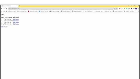 Student Work (Assignment) |CST8277 part 1 Spring Boot Logging API Preview | Algonquin College