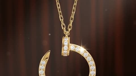 CARTIER JUSTE UN CLOU PENDANT NECKLACE 18K