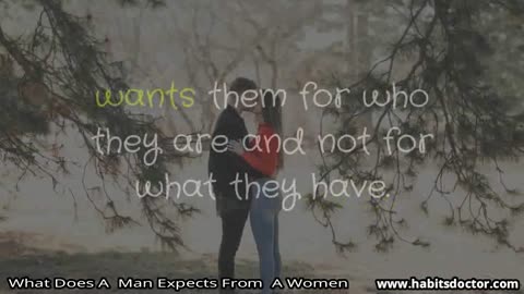 What Does A Man Expects From A Women