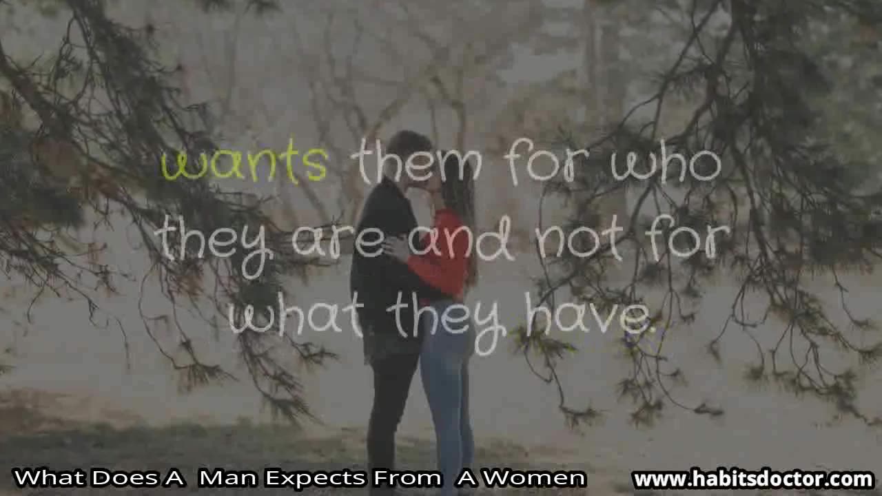 What Does A Man Expects From A Women