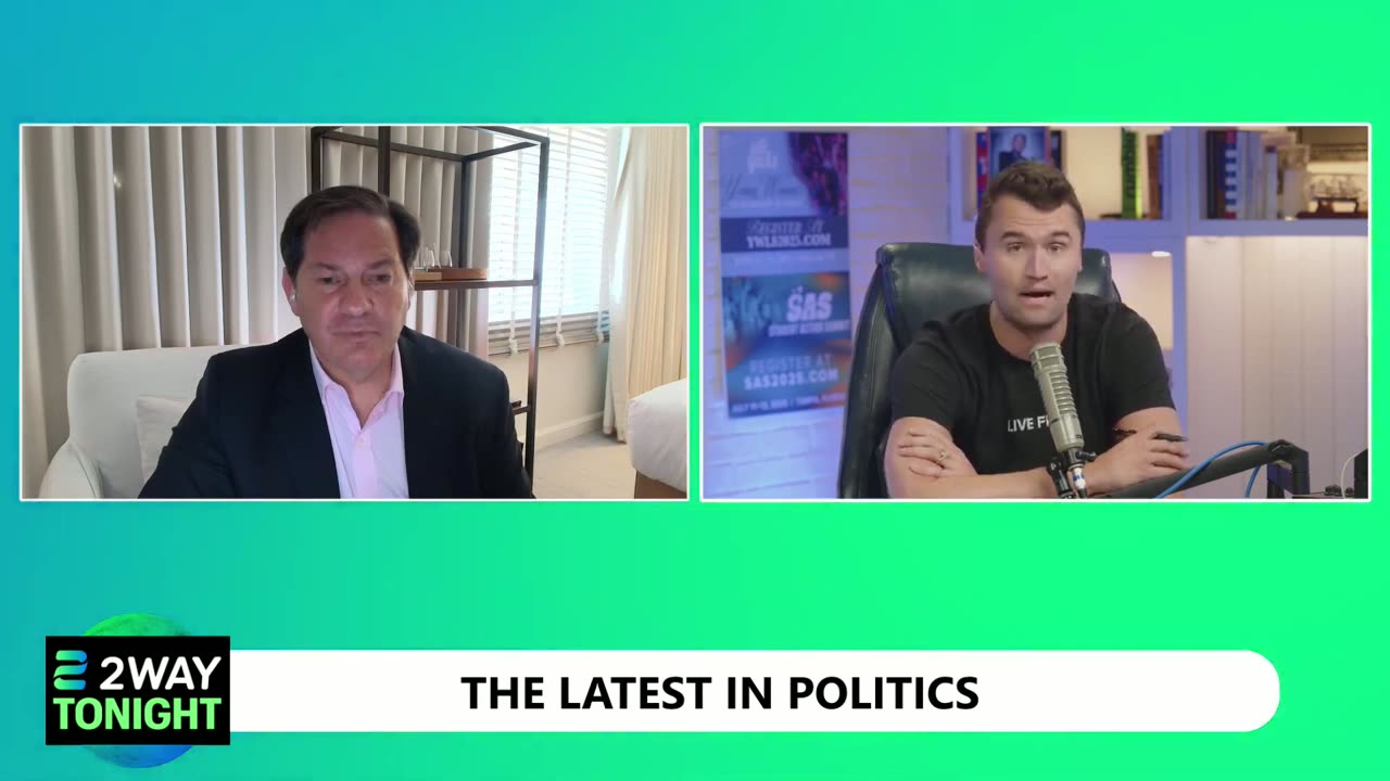 Charlie Kirk Tells Halperin That Emotional Left Is 'Is Too Politics Obsessed'