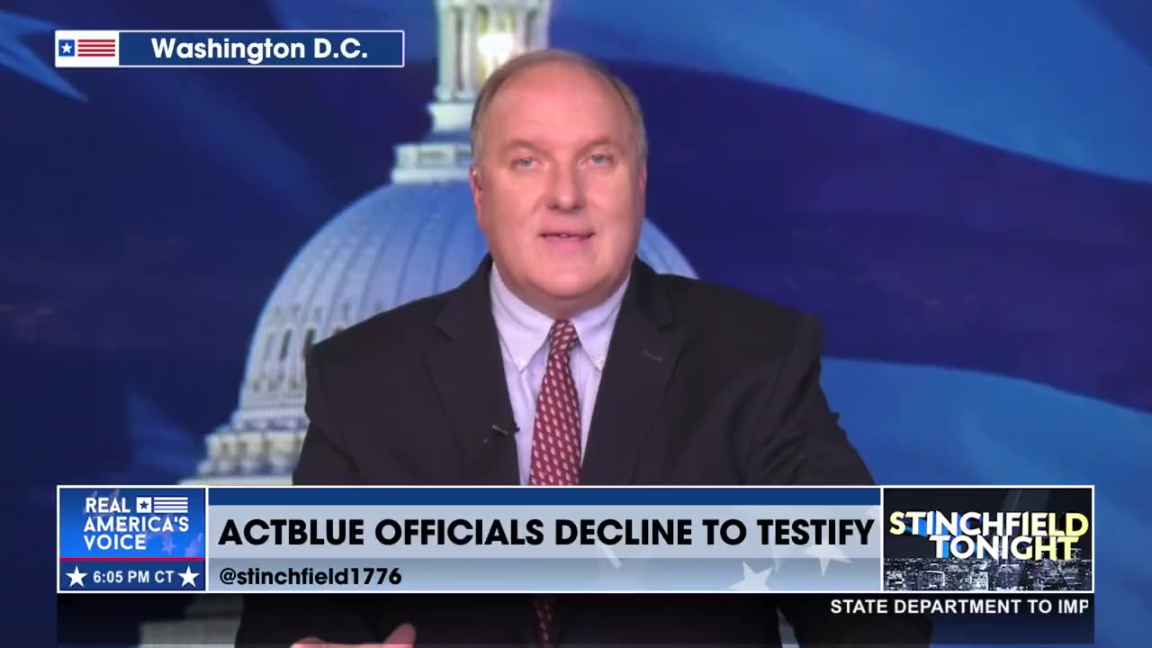 BREAKING NEWS: OFFICIALS WITH ACTBLUE HAVE RESCINDED THEIR OFFER TO TESTIFY BEFORE CONGRESS