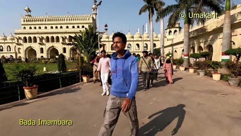 Visiting Bada Imambara बड़ा इमामबाड़ा Bouli and Bhul Bhuleya in Lucknow