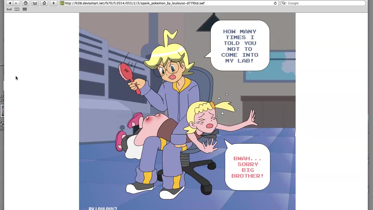 Spank Pokemon by LouLouVZ