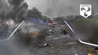 Apocalyptic Scenes After Massive Russian Assault Group is Intercepted Outside Pokrovsk