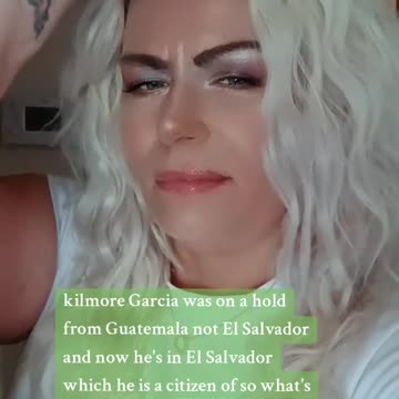 kilmar Garcia I believe he's got some stuff on the Democrats