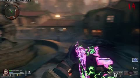 Call of Duty Black Ops 6 No Commentary Solo Round Based Zombies PvE Citadelle Des Mortis 94th Game