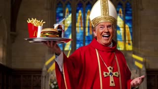 Hilarious video with Trump being the Pope blows up the internet- a must see