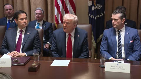 President Trump Hosts First Cabinet Meeting, Feb. 26, 2025