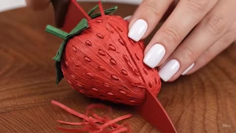 Which strawberry is the best 🍓 #asmr #ai #satisfying #strawberry #DreamLoopASMR