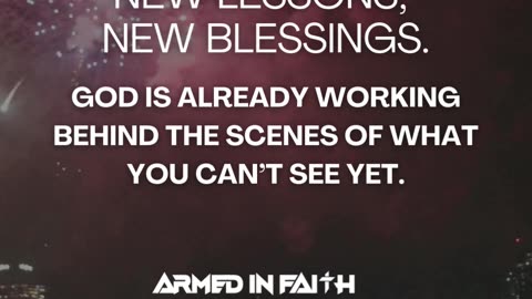 “Behold, I am doing a new thing.” — Isaiah 43:19