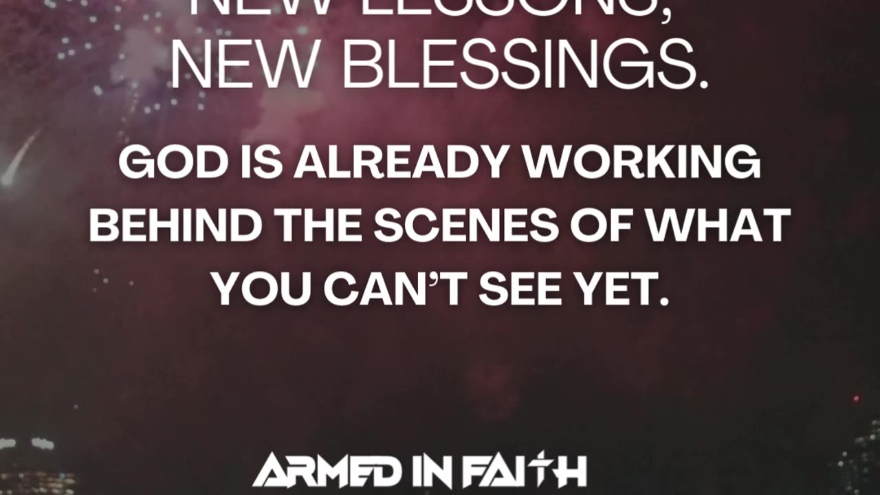 “Behold, I am doing a new thing.” — Isaiah 43:19