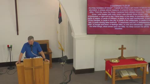7-27-25 PM - "We All Need Somebody To Lean On" (Acts 28:11-31) - Pastor Joe Ruberg