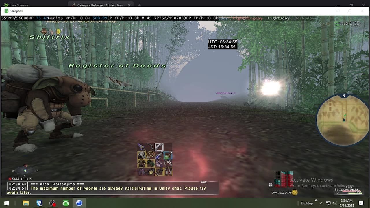 Playing Final Fantasy XI Online