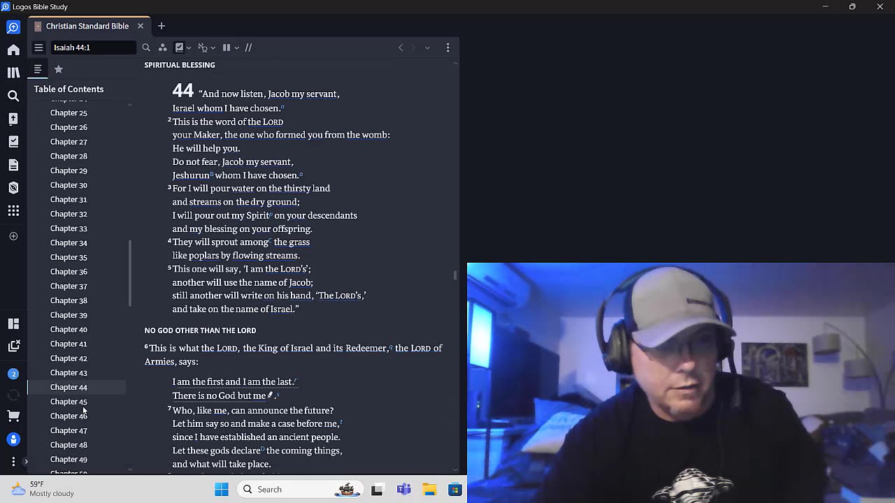 Jesus created both the light and the darkness [The Bride of Christ]